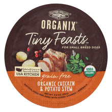 Load image into Gallery viewer, Castor And Pollux Dog - Organic - Tiny Feasts - Chicken - Case Of 12 - 3.5 Oz