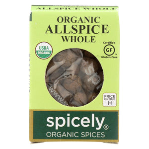 Spicely Organics - Organic Allspice - Whole - Case Of 6 - 0.3 Oz.