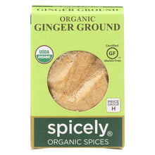 Load image into Gallery viewer, Spicely Organics - Organic Ginger - Ground - Case Of 6 - 0.4 Oz.