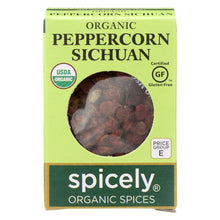 Load image into Gallery viewer, Spicely Organics - Organic Peppercorn - Sichuan - Case Of 6 - 0.2 Oz.