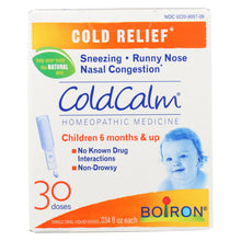 Load image into Gallery viewer, Boiron - Coldcalm - Liquid - 30 Dose - 30 Dose