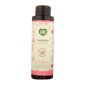 Ecolove Conditioner - Red Vegetables Conditioner For Normal To Oily Hair - Case Of 1 - 17.6 Fl Oz.