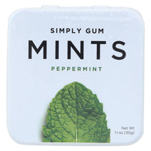 Load image into Gallery viewer, Simply Gum - Mints - Peppermint - Case Of 6 - 30 Count