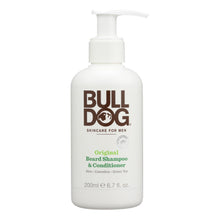 Load image into Gallery viewer, Bulldog Natural Skincare - Beard Shampoo - Conditioner - Original - 6.7 Fl Oz