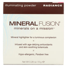 Load image into Gallery viewer, Mineral Fusion - Makeup Radiance Illuminating Powder - 0.29 Oz.