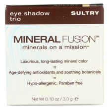 Load image into Gallery viewer, Mineral Fusion - Eye Shadow Trio - Sultry - 0.1 Oz.