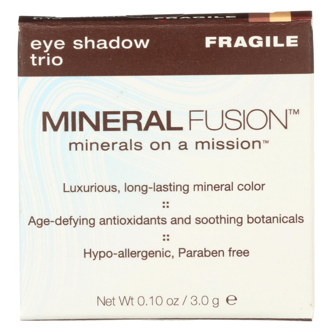 Mineral Fusion - Eye Shadow Trio - Fragile - 0.1 Oz.