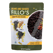 Load image into Gallery viewer, Fillo&#39;s Beans - Cuban Black Beans - Case Of 6 - 10 Oz.
