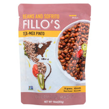 Load image into Gallery viewer, Fillo&#39;s Beans - Tex Mex Pinto - Case Of 6 - 10 Oz.