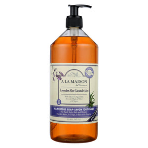 A La Maison - Liquid Hand Soap - Lavender Aloe - 33.8 Fl Oz.