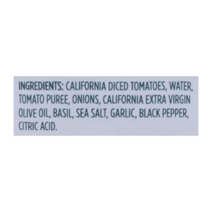 California Olive Ranch - Psta Sauce Garden Basil - Case Of 6-25 Oz