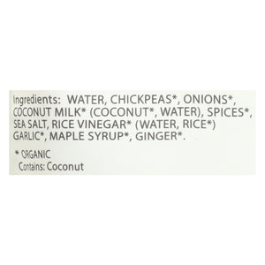 Bean Vivo - Chickpeas Coconut Curry - Case Of 6-10 Oz