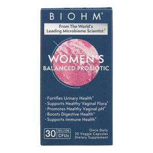 Biohm - Probiotic Womens Balanced - 1 Each 30 - Count