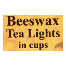 Load image into Gallery viewer, Aloha Bay - Beeswax Tea Light Candles  - 8 Ct
