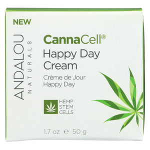 Andalou Naturals - Cannacell Happy Day Cream - 1.7 Oz.