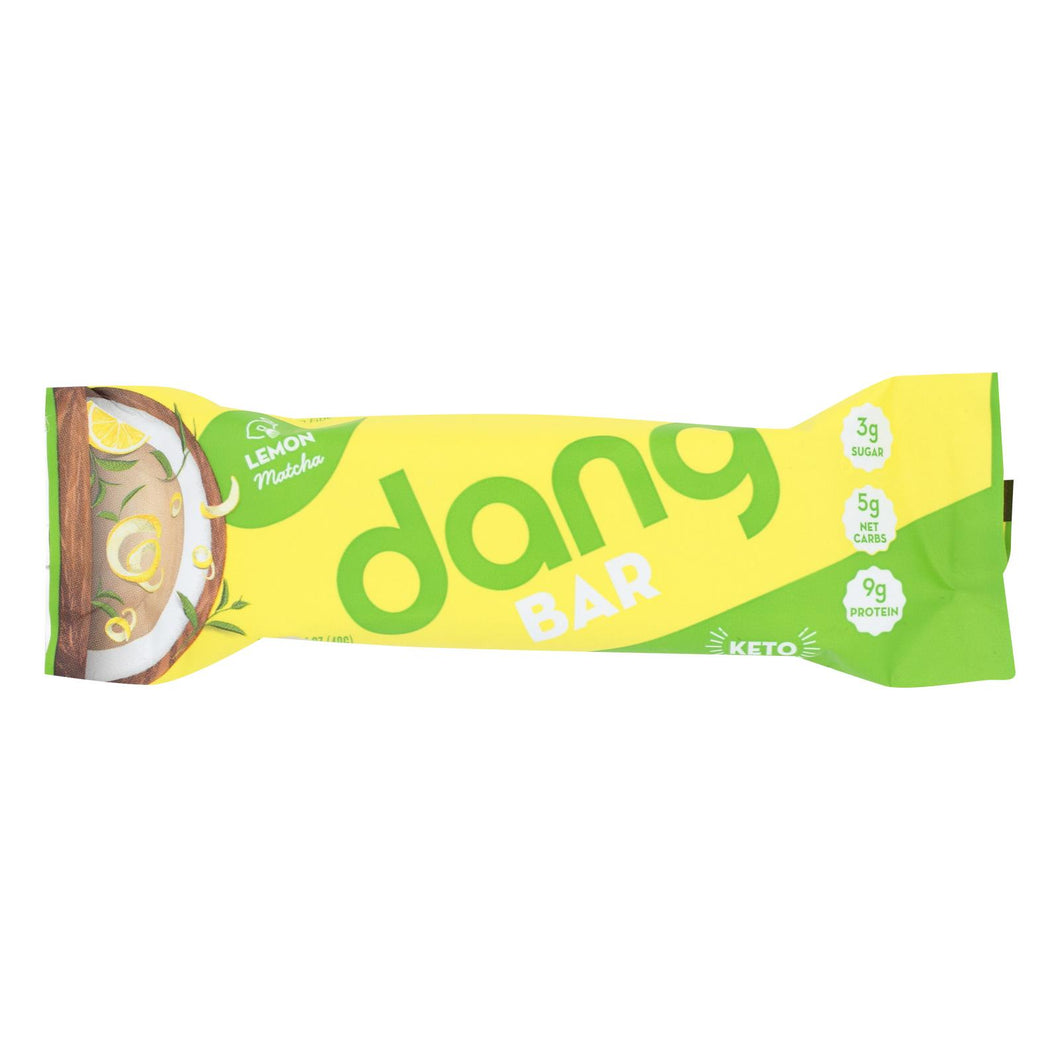 Dang - Bar - Lemon Matcha - Case Of 12 - 1.4 Oz.