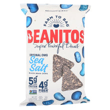Load image into Gallery viewer, Beanitos - Black Bean Chips - Sea Salt - Case Of 6 - 5 Oz.