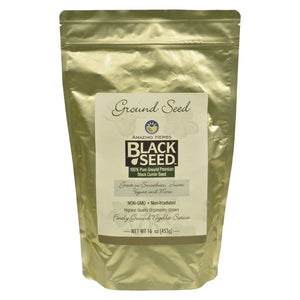 Amazing Herbs - Black Seed Ground Seed - 16 Oz