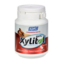 Load image into Gallery viewer, Epic Dental - Xylitol Mints - Cinnamon Xylitol Bottle - 180 Ct