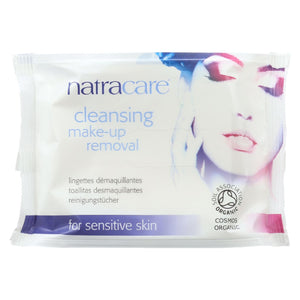 Natracare Make-up Removal Wipes - Cleansing - 20 Count