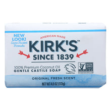 Load image into Gallery viewer, Kirk&#39;s Natural Original Castile Soap - 4 Oz