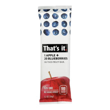 Load image into Gallery viewer, That&#39;s It Fruit Bar - Apple And Blueberry - Case Of 12 - 1.2 Oz