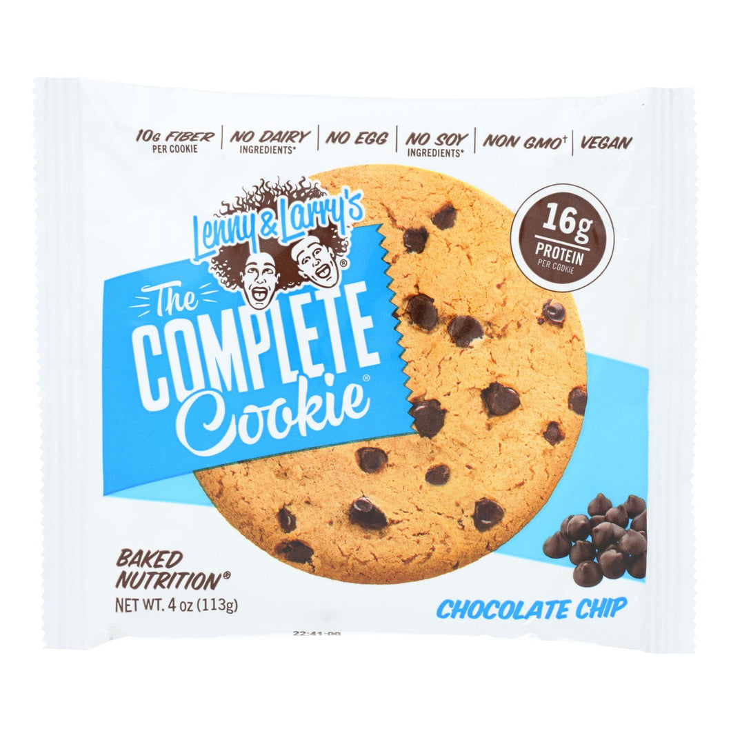 Lenny And Larry's The Complete Cookie - Chocolate Chip - 4 Oz - Case Of 12