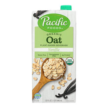 Load image into Gallery viewer, Pacific Natural Foods Oat Vanilla - Non Dairy - Case Of 12 - 32 Fl Oz.