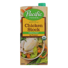 Load image into Gallery viewer, Pacific Natural Foods Simply Stock - Chicken - Case Of 12 - 32 Fl Oz.