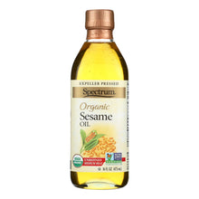 Load image into Gallery viewer, Spectrum Naturals Organic Unrefined Sesame Oil - Case Of 12 - 16 Fl Oz.