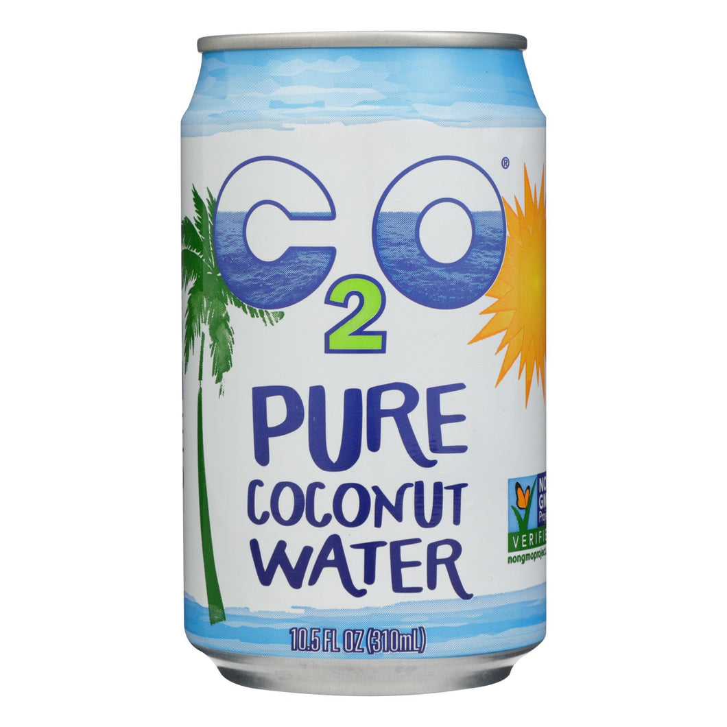 C2o - Pure Coconut Water Pure Coconut Water - Case Of 24 - 10.5 Fl Oz