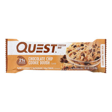 Load image into Gallery viewer, Quest Bar - Chocolate Chip Cookie Dough - 2.12 Oz - Case Of 12