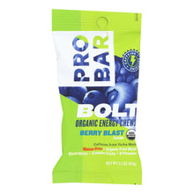 Load image into Gallery viewer, Probar Bolt Energy Chews - Organic Berry Blast - 2.1 Oz - Case Of 12