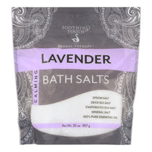 Load image into Gallery viewer, Soothing Touch Bath Salts - Lavender Calming - 32 Oz