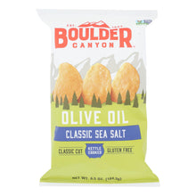 Load image into Gallery viewer, Boulder Canyon - Kettle Chips - Olive Oil - Case Of 12 - 6.5 Oz.