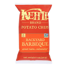 Load image into Gallery viewer, Kettle Brand Potato Chips - Backyard Barbeque - Case Of 15 - 5 Oz.