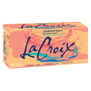 Lacroix Sparkling Water - Grapefruit Water - Case Of 3 - 12 Fl Oz.