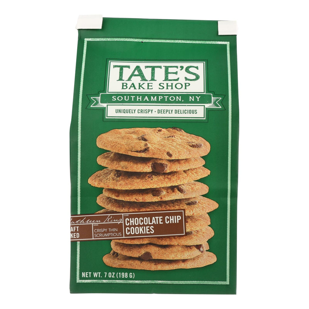 Tate's Bake Shop Double Chocolate Chip Cookies - Case Of 12 - 7 Oz.