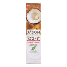 Load image into Gallery viewer, Jason Natural Products Whitening Toothpaste - Coconut Cream - 4.2 Oz