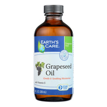 Load image into Gallery viewer, Earth&#39;s Care 100% Pure Grapeseed Oil - 8 Fl Oz
