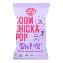Load image into Gallery viewer, Angie&#39;s Kettle Corn Boom Chicka Pop Sweet And Salty Popcorn - Case Of 12 - 7 Oz.