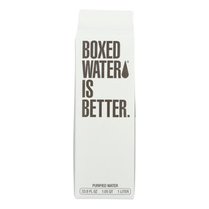 Boxed Water Is Better - Purified Water - Case Of 12 - 33.8 Fl Oz.
