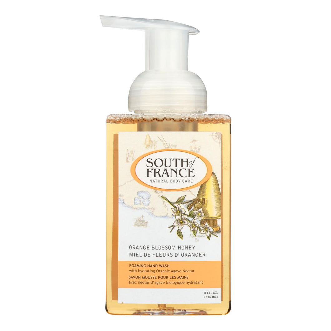 South Of France Hand Soap - Foaming - Orange Blossom Honey - 8 Oz - 1 Each