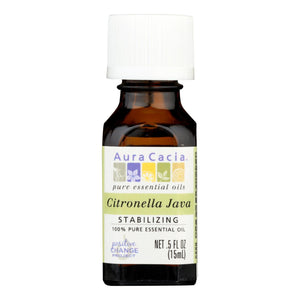 Aura Cacia - Pure Essential Oil Citronella Java - 0.5 Fl Oz