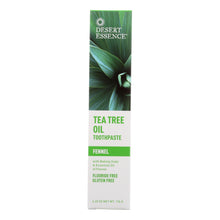 Load image into Gallery viewer, Desert Essence - Natural Tea Tree Oil Toothpaste Fennel - 6.4 Oz