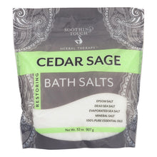 Load image into Gallery viewer, Soothing Touch Bath Salts - Cedar Sage - 32 Oz
