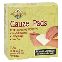 Load image into Gallery viewer, All Terrain - Gauze Pads Latex Free - 10 Pads