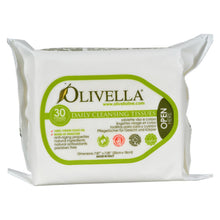 Load image into Gallery viewer, Olivella Daily Facial Cleansing Tissues - 30 Tissues