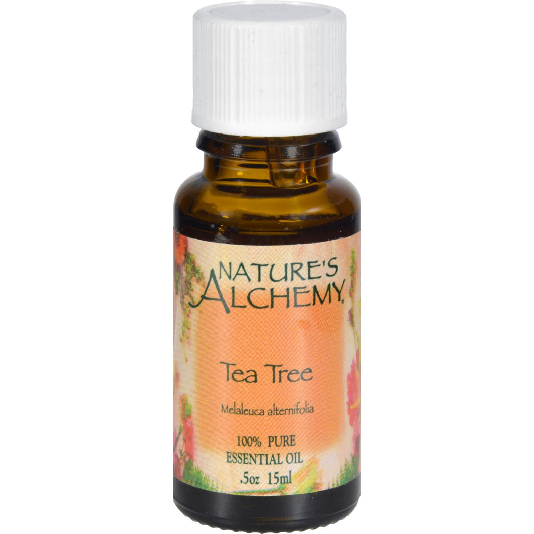 Nature's Alchemy 100% Pure Essential Oil Tea Tree - 0.5 Fl Oz
