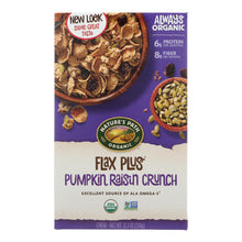 Load image into Gallery viewer, Nature&#39;s Path Organic Flax Plus Cereal - Pumpkin Raisin Crunch - Case Of 12 - 12.35 Oz.